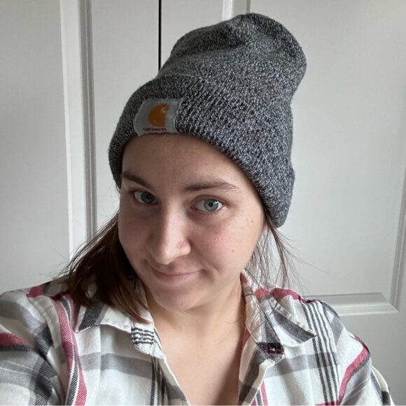 Carhartt | A18-019OFAA Watch Hat Black/White Fleck Design "Leprino Foods" Patch - Picture 7 of 8